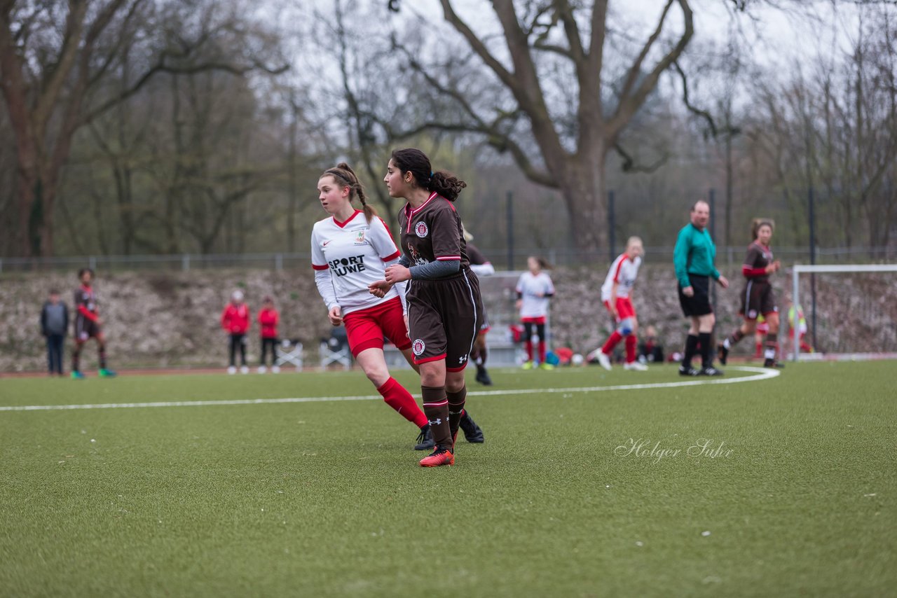 Bild 107 - B-Juniorinnen Walddoerfer - St.Pauli : Ergebnis: 4:1